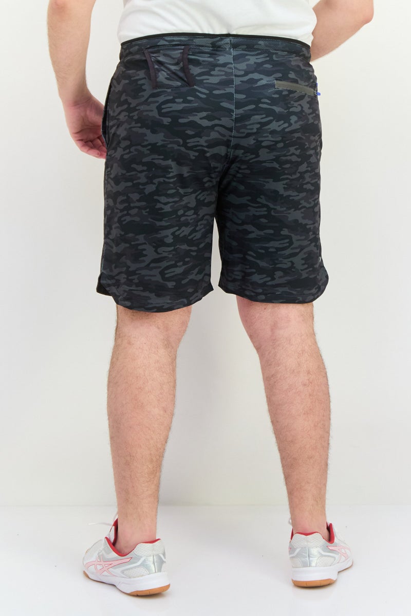 Kenneth Cole Men Camouflage Basic Shorts, Multicolor - Image 4